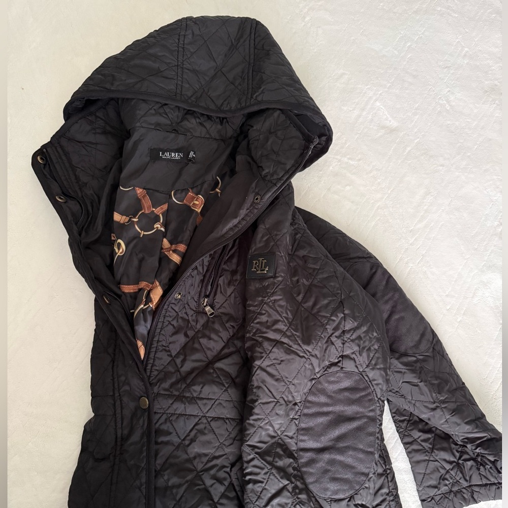 Women’s Ralph Lauren Black Quilted Jacket